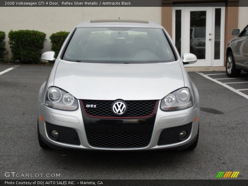 Reflex Silver Metallic / Anthracite Black 2008 Volkswagen GTI 4 Door
