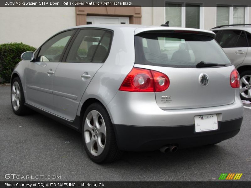 Reflex Silver Metallic / Anthracite Black 2008 Volkswagen GTI 4 Door