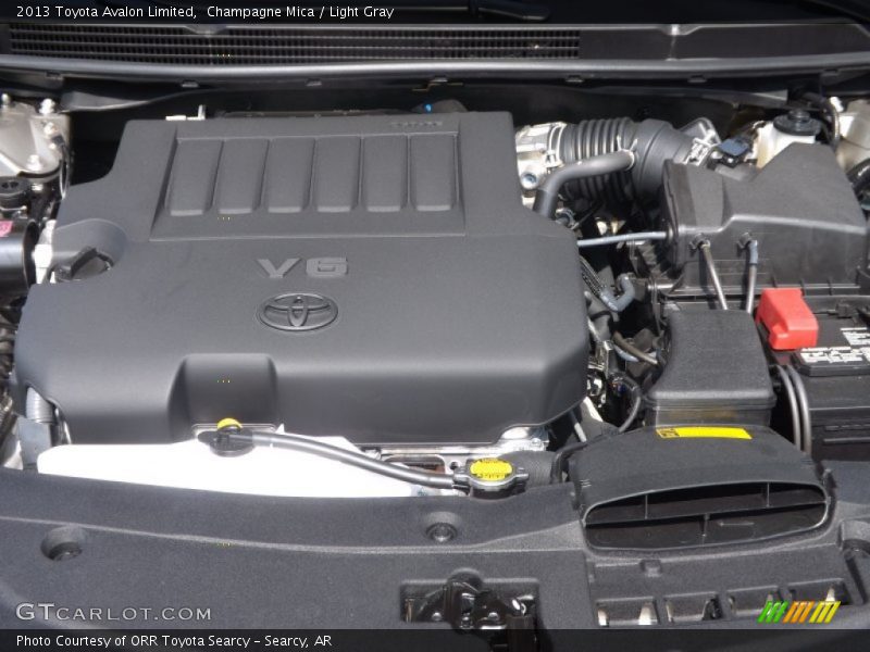 Champagne Mica / Light Gray 2013 Toyota Avalon Limited