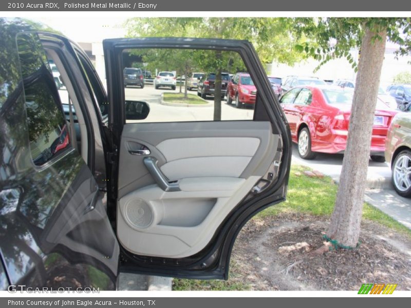 Polished Metal Metallic / Ebony 2010 Acura RDX