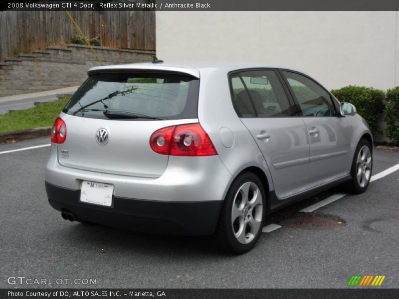 Reflex Silver Metallic / Anthracite Black 2008 Volkswagen GTI 4 Door