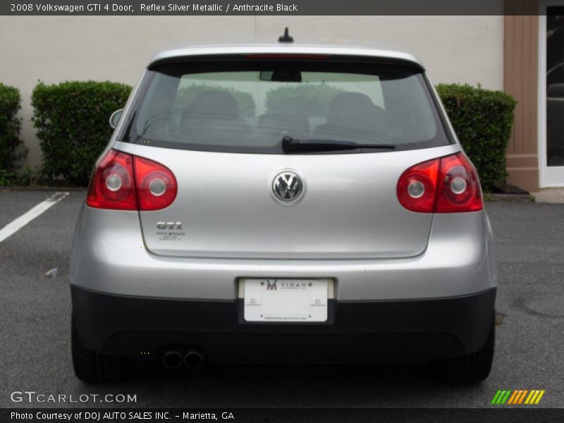 Reflex Silver Metallic / Anthracite Black 2008 Volkswagen GTI 4 Door