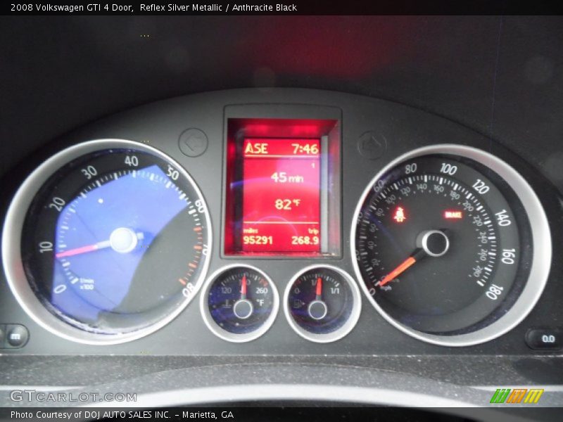  2008 GTI 4 Door 4 Door Gauges