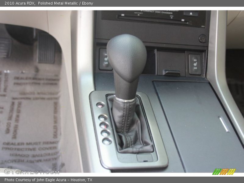 Polished Metal Metallic / Ebony 2010 Acura RDX