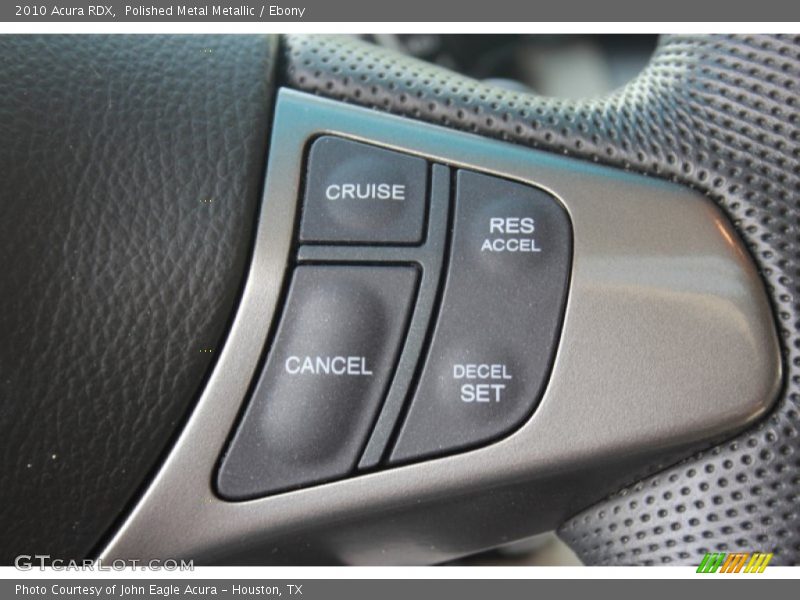 Polished Metal Metallic / Ebony 2010 Acura RDX