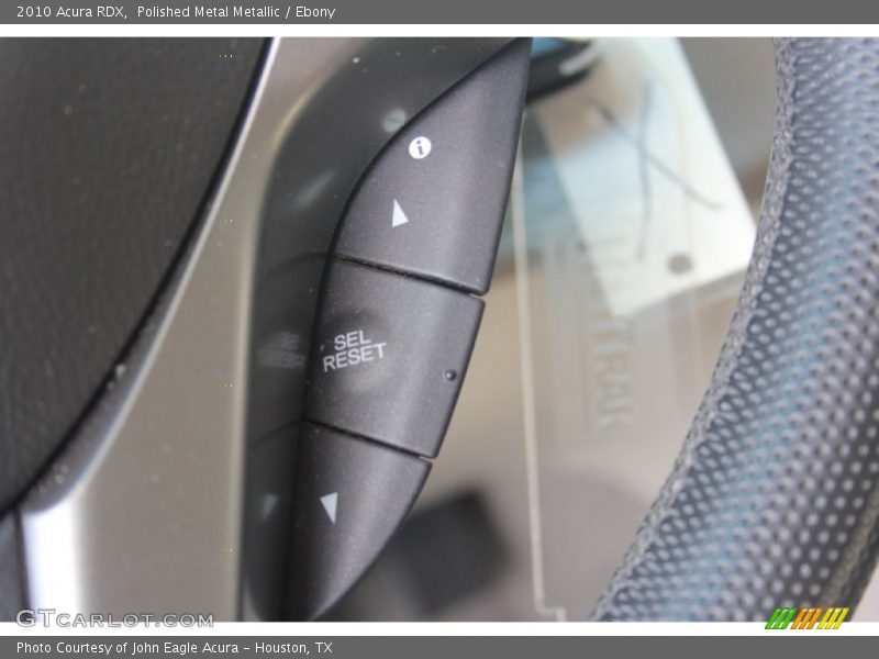 Polished Metal Metallic / Ebony 2010 Acura RDX