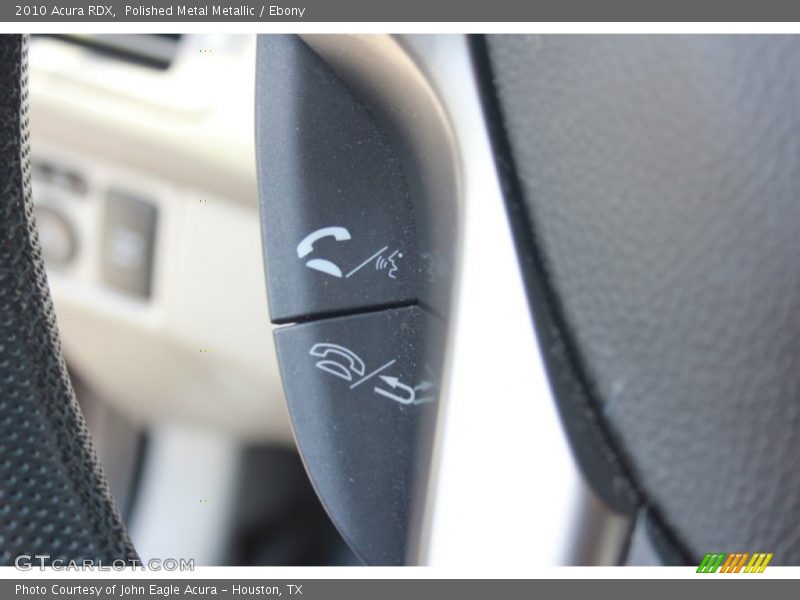 Polished Metal Metallic / Ebony 2010 Acura RDX