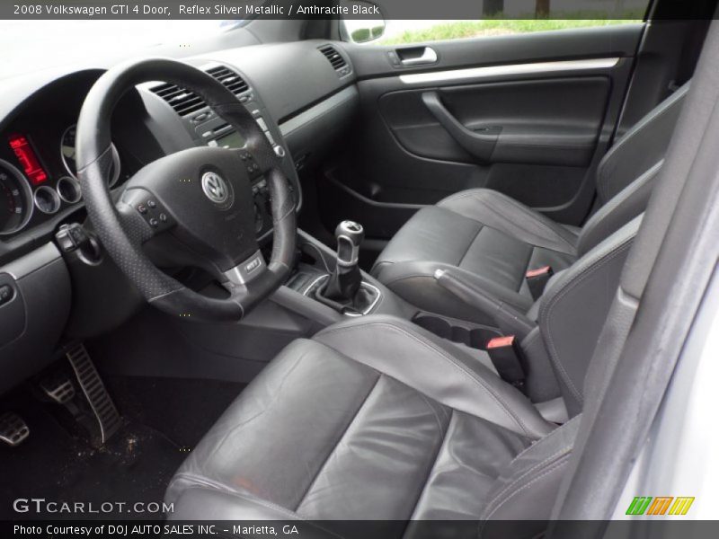 Anthracite Black Interior - 2008 GTI 4 Door 