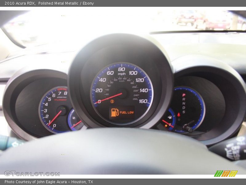 Polished Metal Metallic / Ebony 2010 Acura RDX