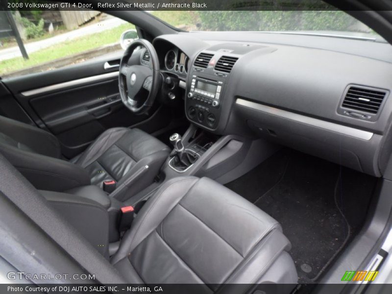  2008 GTI 4 Door Anthracite Black Interior