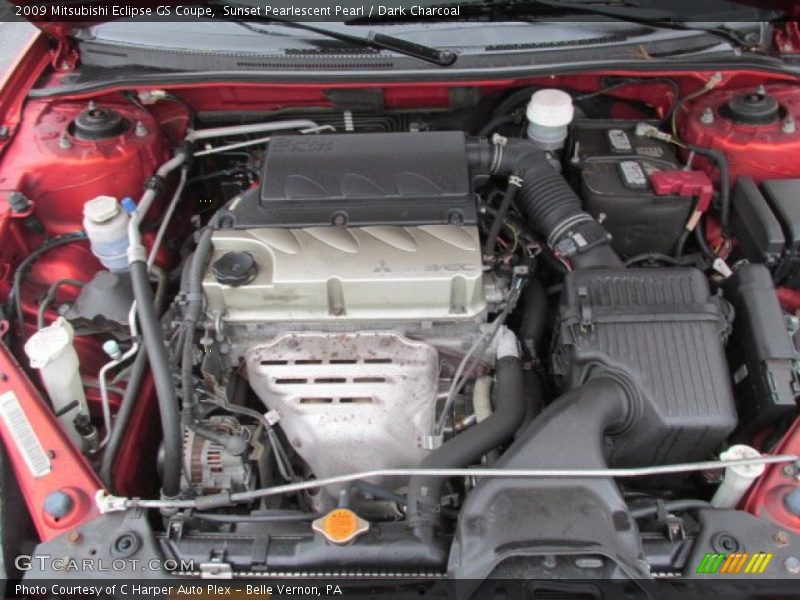 Sunset Pearlescent Pearl / Dark Charcoal 2009 Mitsubishi Eclipse GS Coupe