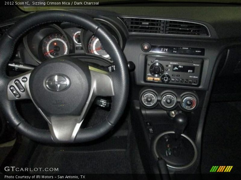 Sizzling Crimson Mica / Dark Charcoal 2012 Scion tC