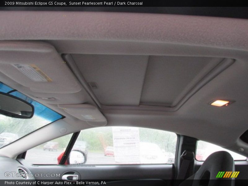 Sunset Pearlescent Pearl / Dark Charcoal 2009 Mitsubishi Eclipse GS Coupe