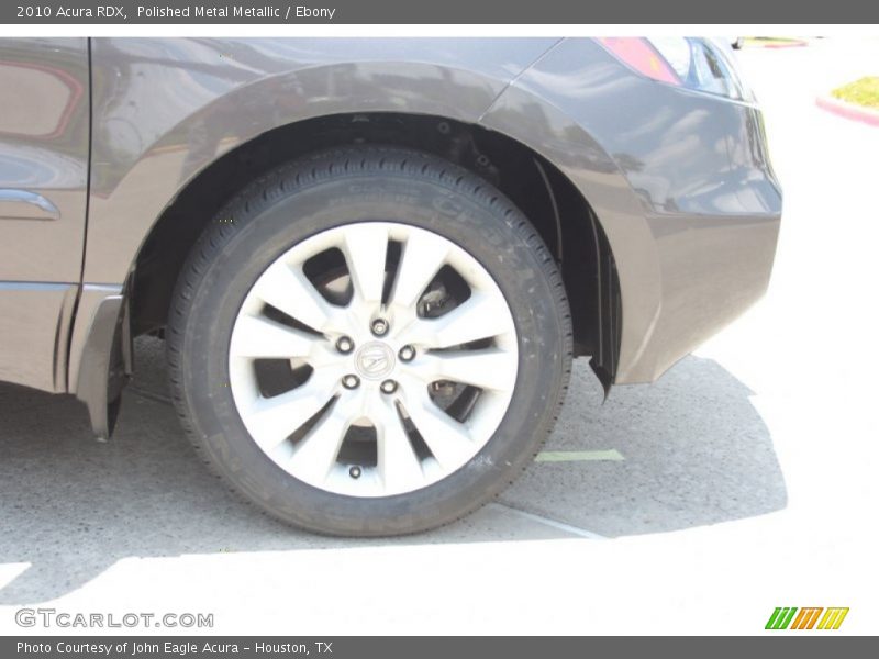 Polished Metal Metallic / Ebony 2010 Acura RDX