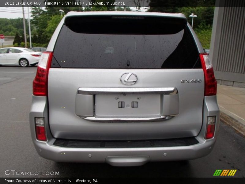 Tungsten Silver Pearl / Black/Auburn Bubinga 2011 Lexus GX 460