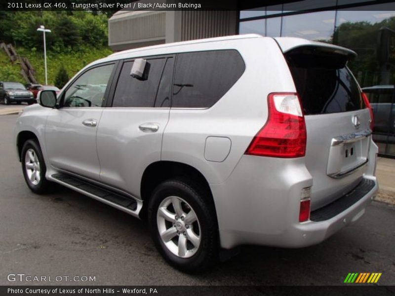Tungsten Silver Pearl / Black/Auburn Bubinga 2011 Lexus GX 460