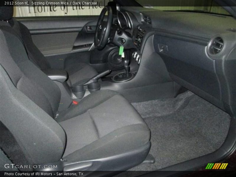 Sizzling Crimson Mica / Dark Charcoal 2012 Scion tC