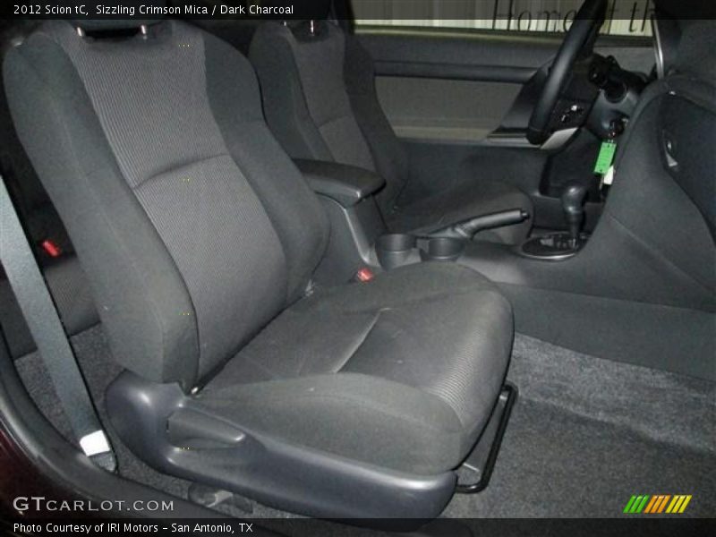 Sizzling Crimson Mica / Dark Charcoal 2012 Scion tC