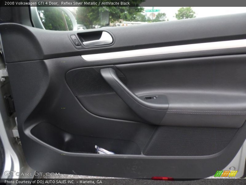 Reflex Silver Metallic / Anthracite Black 2008 Volkswagen GTI 4 Door