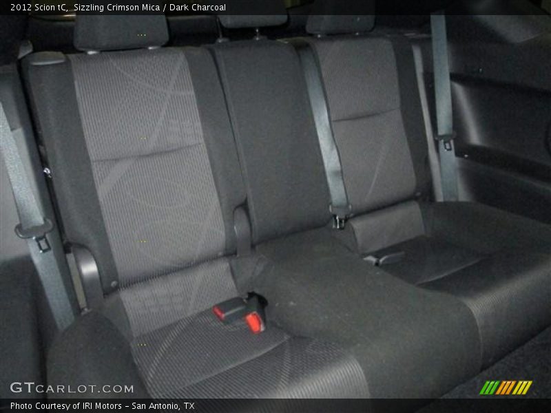 Sizzling Crimson Mica / Dark Charcoal 2012 Scion tC