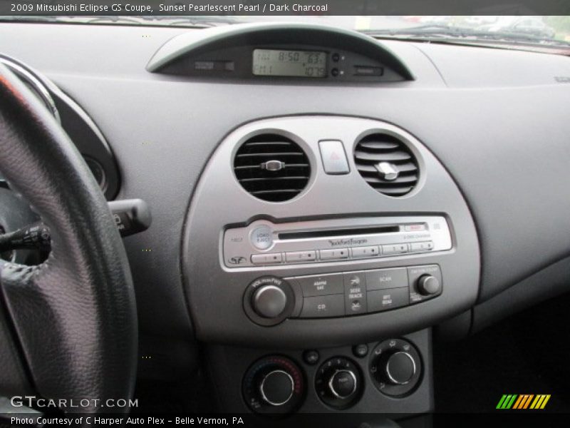 Sunset Pearlescent Pearl / Dark Charcoal 2009 Mitsubishi Eclipse GS Coupe