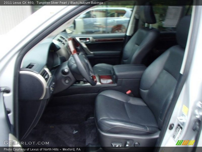 Tungsten Silver Pearl / Black/Auburn Bubinga 2011 Lexus GX 460