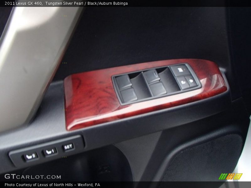Tungsten Silver Pearl / Black/Auburn Bubinga 2011 Lexus GX 460