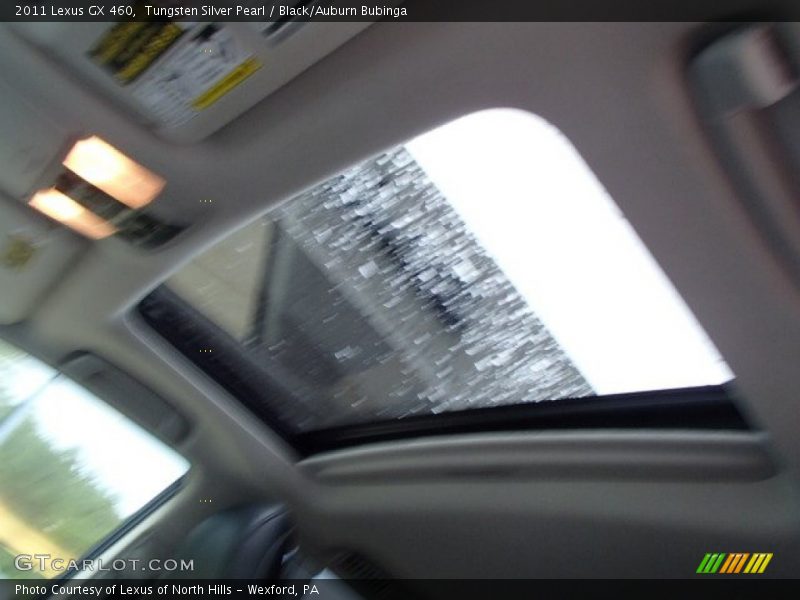 Tungsten Silver Pearl / Black/Auburn Bubinga 2011 Lexus GX 460