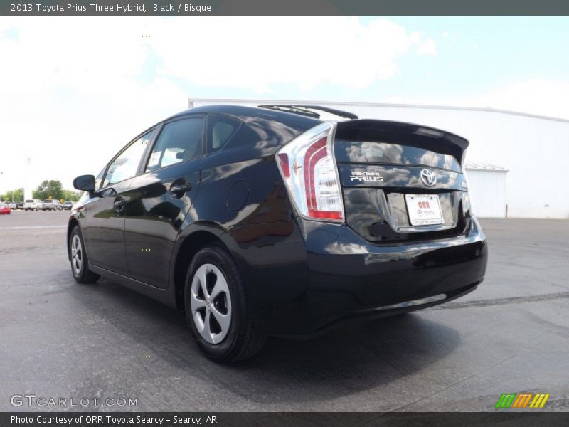 Black / Bisque 2013 Toyota Prius Three Hybrid