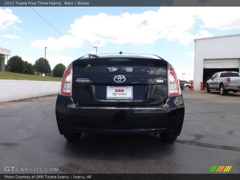 Black / Bisque 2013 Toyota Prius Three Hybrid