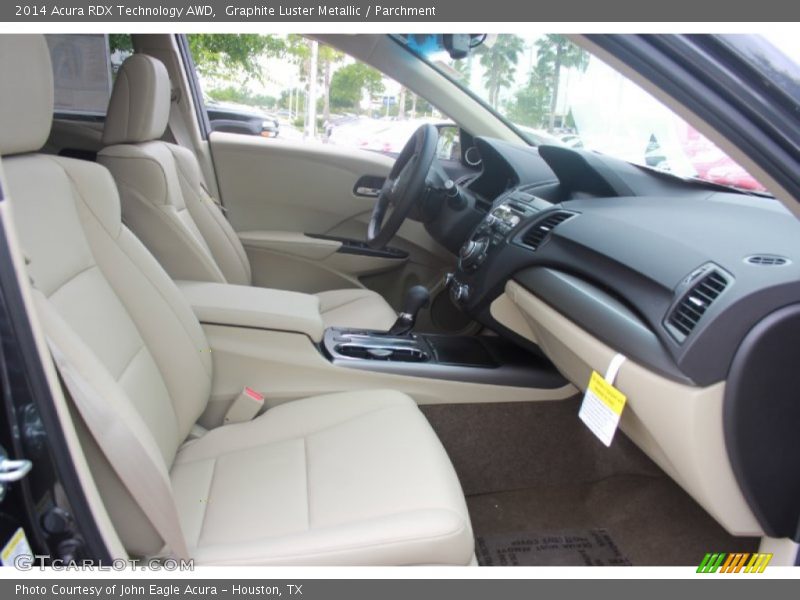 Front Seat of 2014 RDX Technology AWD