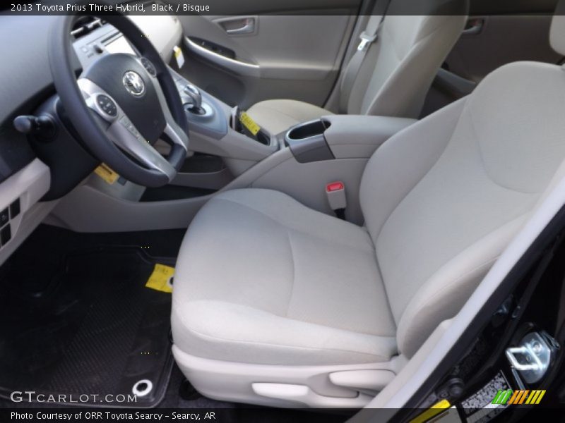 Black / Bisque 2013 Toyota Prius Three Hybrid