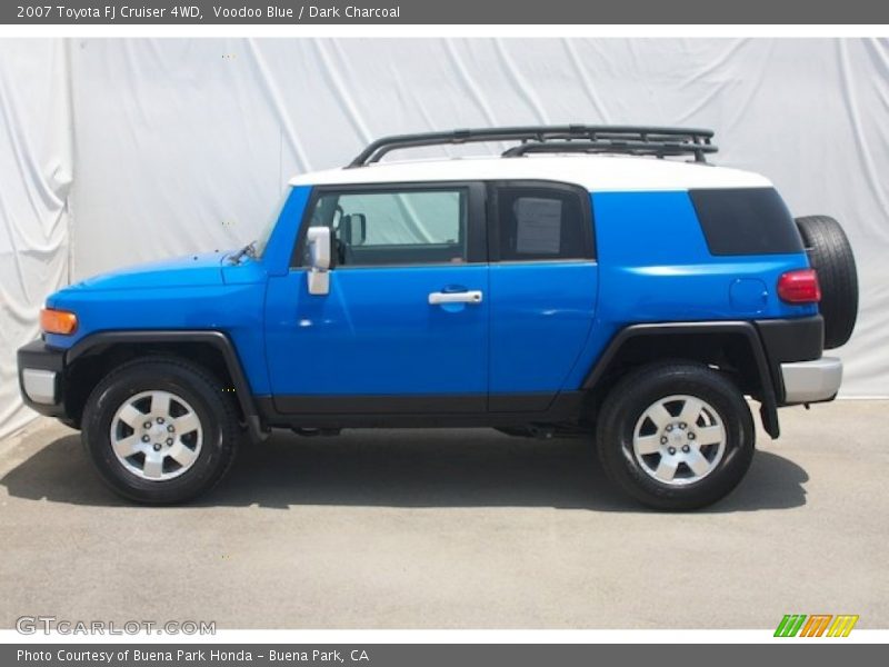 Voodoo Blue / Dark Charcoal 2007 Toyota FJ Cruiser 4WD