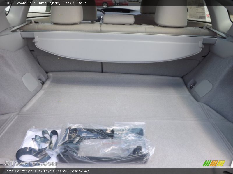 Black / Bisque 2013 Toyota Prius Three Hybrid