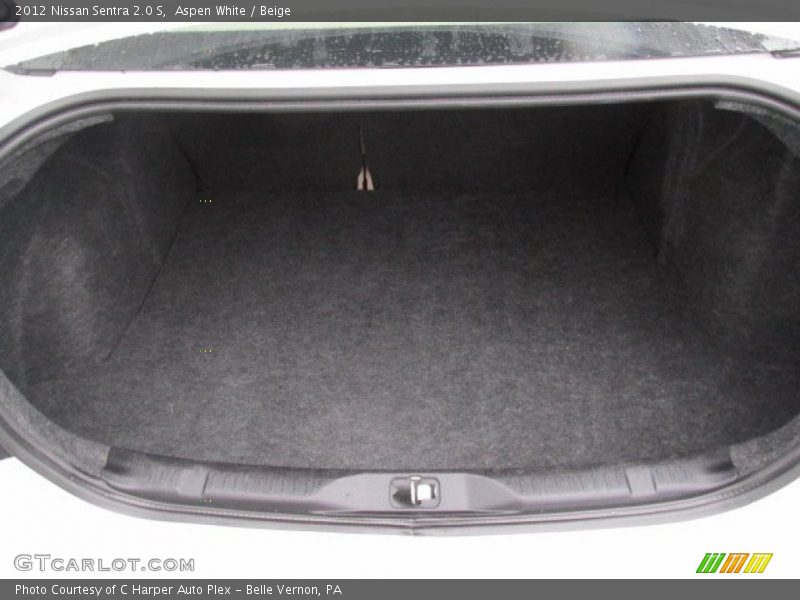 Aspen White / Beige 2012 Nissan Sentra 2.0 S