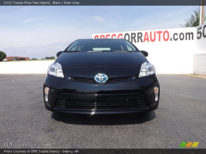 Black / Dark Gray 2013 Toyota Prius Two Hybrid