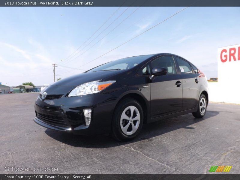 Black / Dark Gray 2013 Toyota Prius Two Hybrid