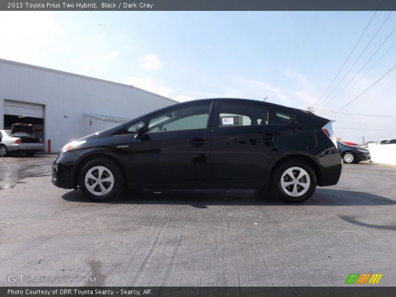 Black / Dark Gray 2013 Toyota Prius Two Hybrid
