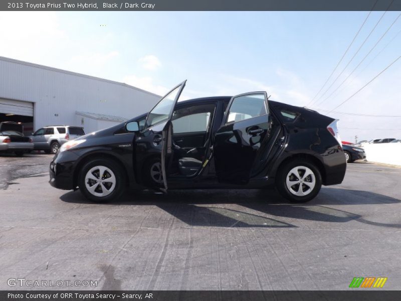 Black / Dark Gray 2013 Toyota Prius Two Hybrid