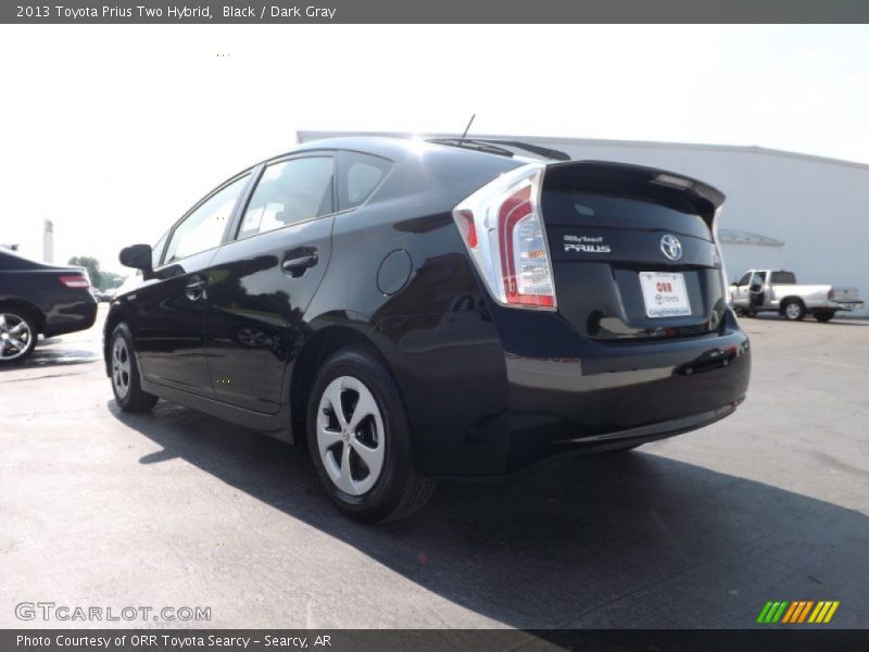 Black / Dark Gray 2013 Toyota Prius Two Hybrid