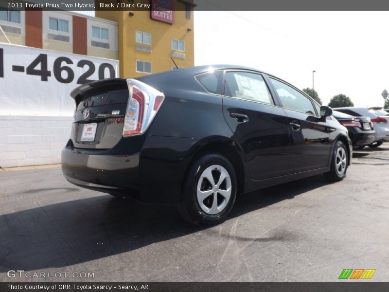 Black / Dark Gray 2013 Toyota Prius Two Hybrid