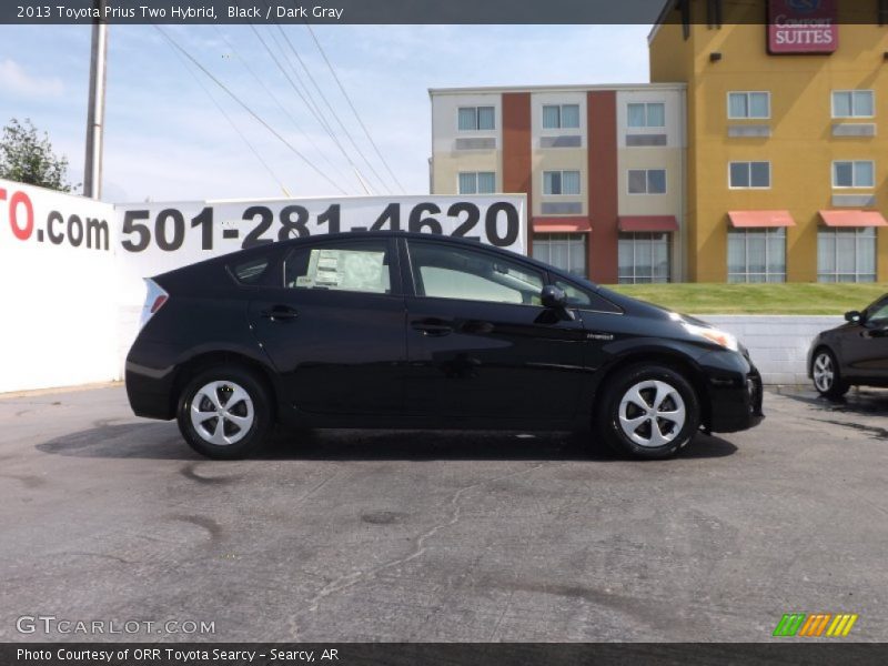 Black / Dark Gray 2013 Toyota Prius Two Hybrid