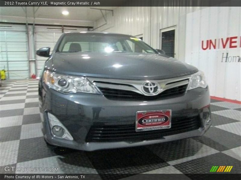 Magnetic Gray Metallic / Ash 2012 Toyota Camry XLE