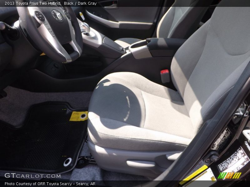 Black / Dark Gray 2013 Toyota Prius Two Hybrid