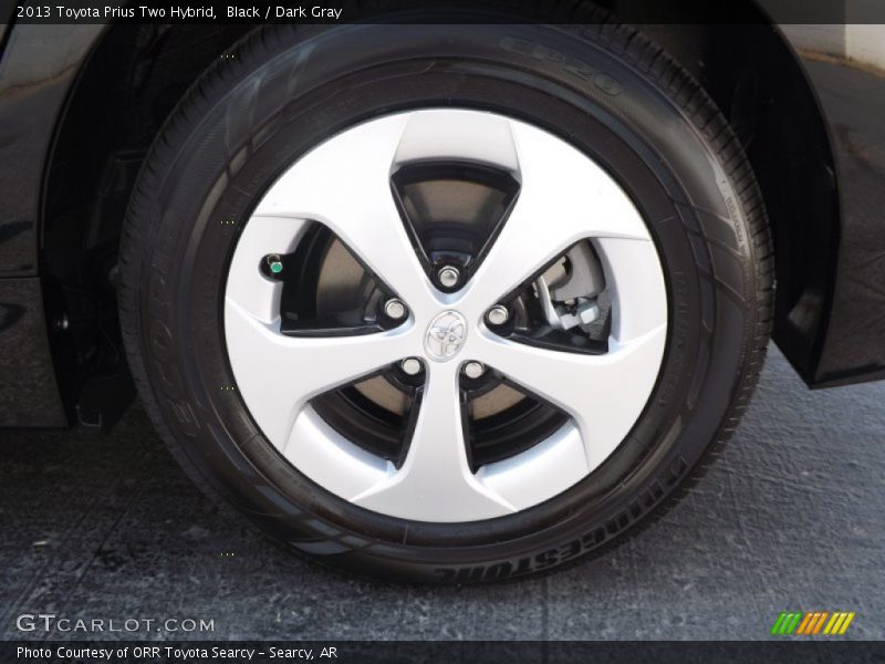 Black / Dark Gray 2013 Toyota Prius Two Hybrid