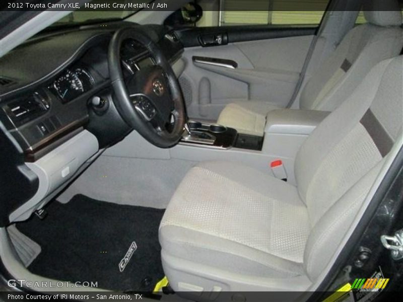 Magnetic Gray Metallic / Ash 2012 Toyota Camry XLE