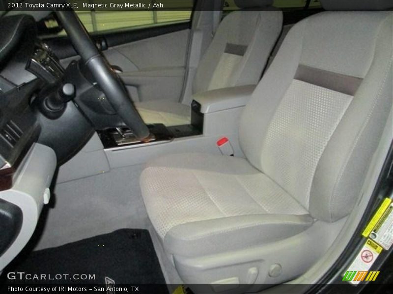 Magnetic Gray Metallic / Ash 2012 Toyota Camry XLE