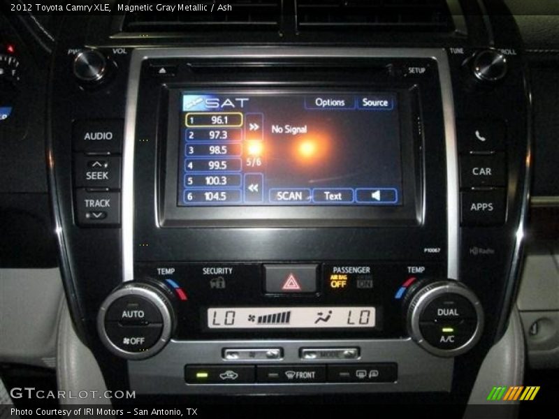 Magnetic Gray Metallic / Ash 2012 Toyota Camry XLE
