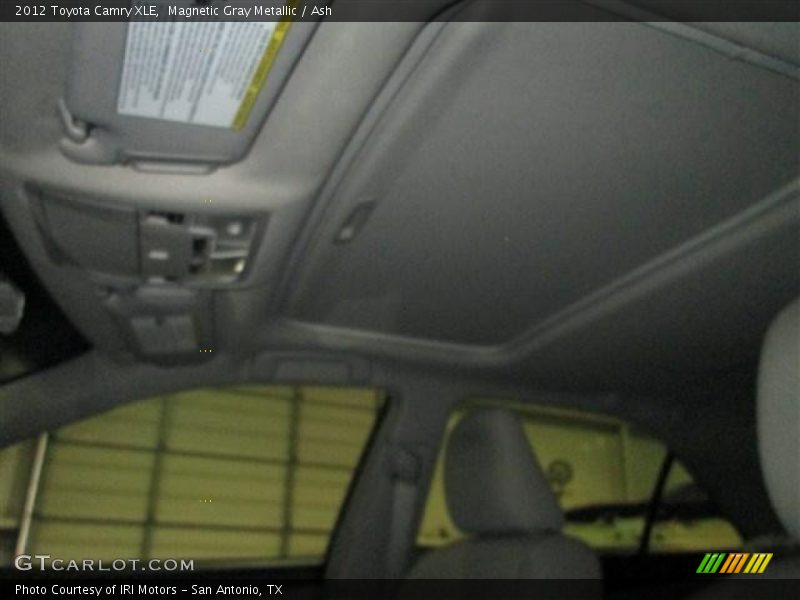 Magnetic Gray Metallic / Ash 2012 Toyota Camry XLE