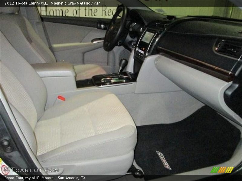 Magnetic Gray Metallic / Ash 2012 Toyota Camry XLE